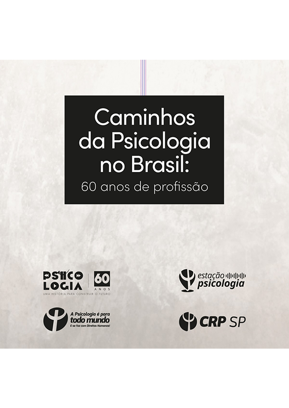 Capa: Caminhos da Psicologia no Brasil: 60 anos de profissão